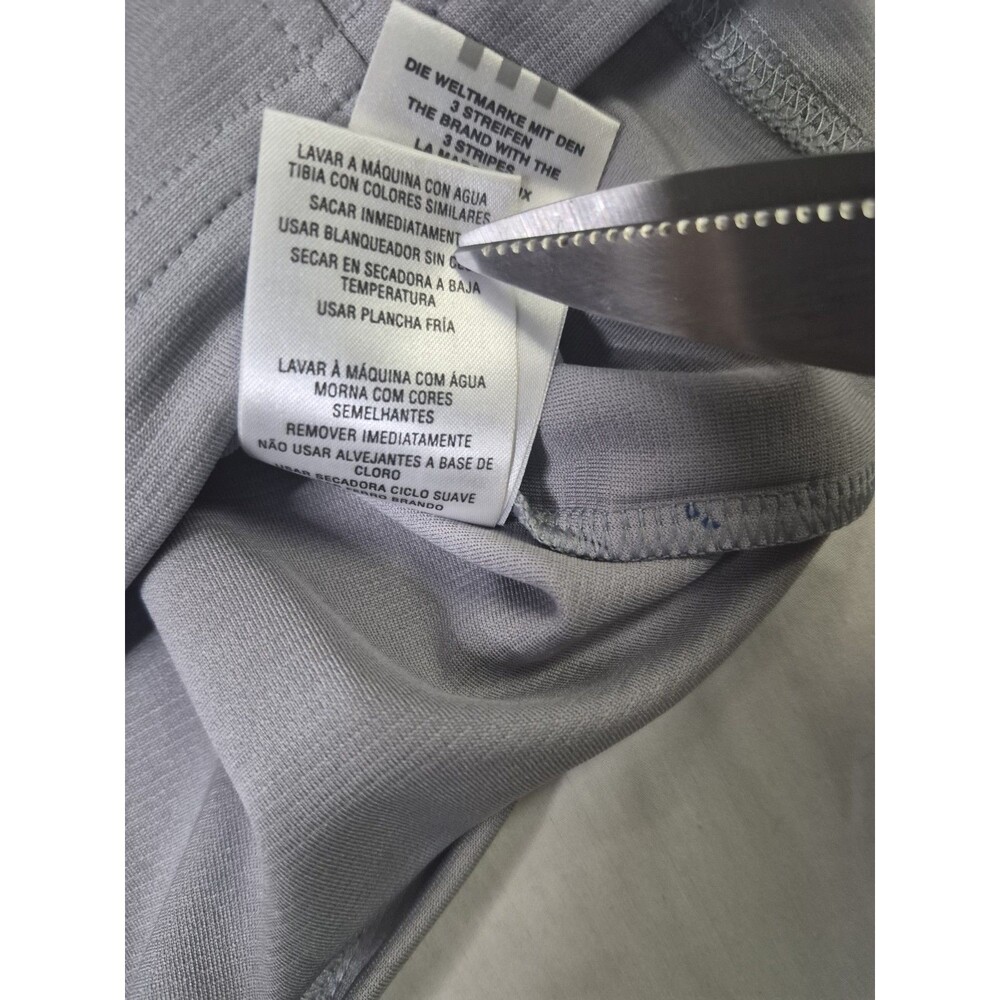 Adidas Climalite Shirt Men's Size 2XL Blue Gray Performance Moisture Wicking XXL - Picture 7 of 14
